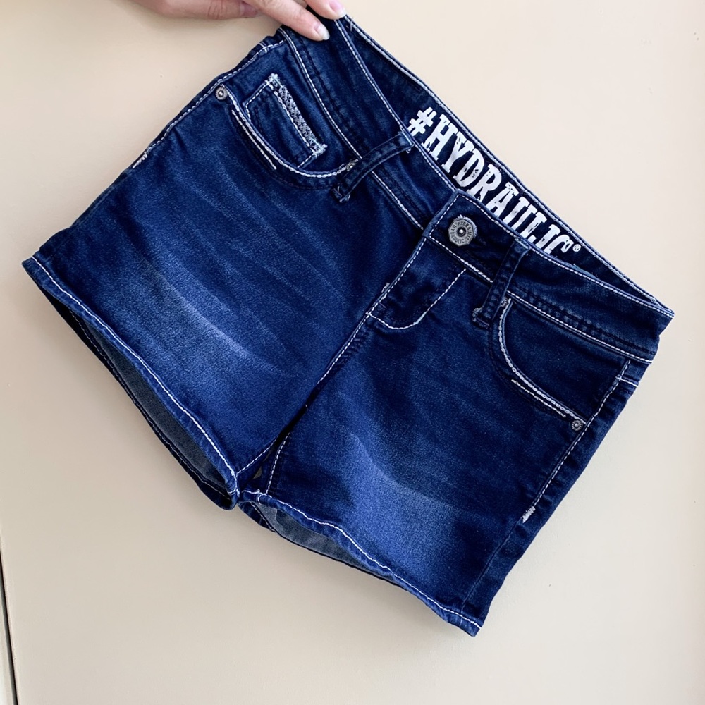 Hydraulic Jean Shorts